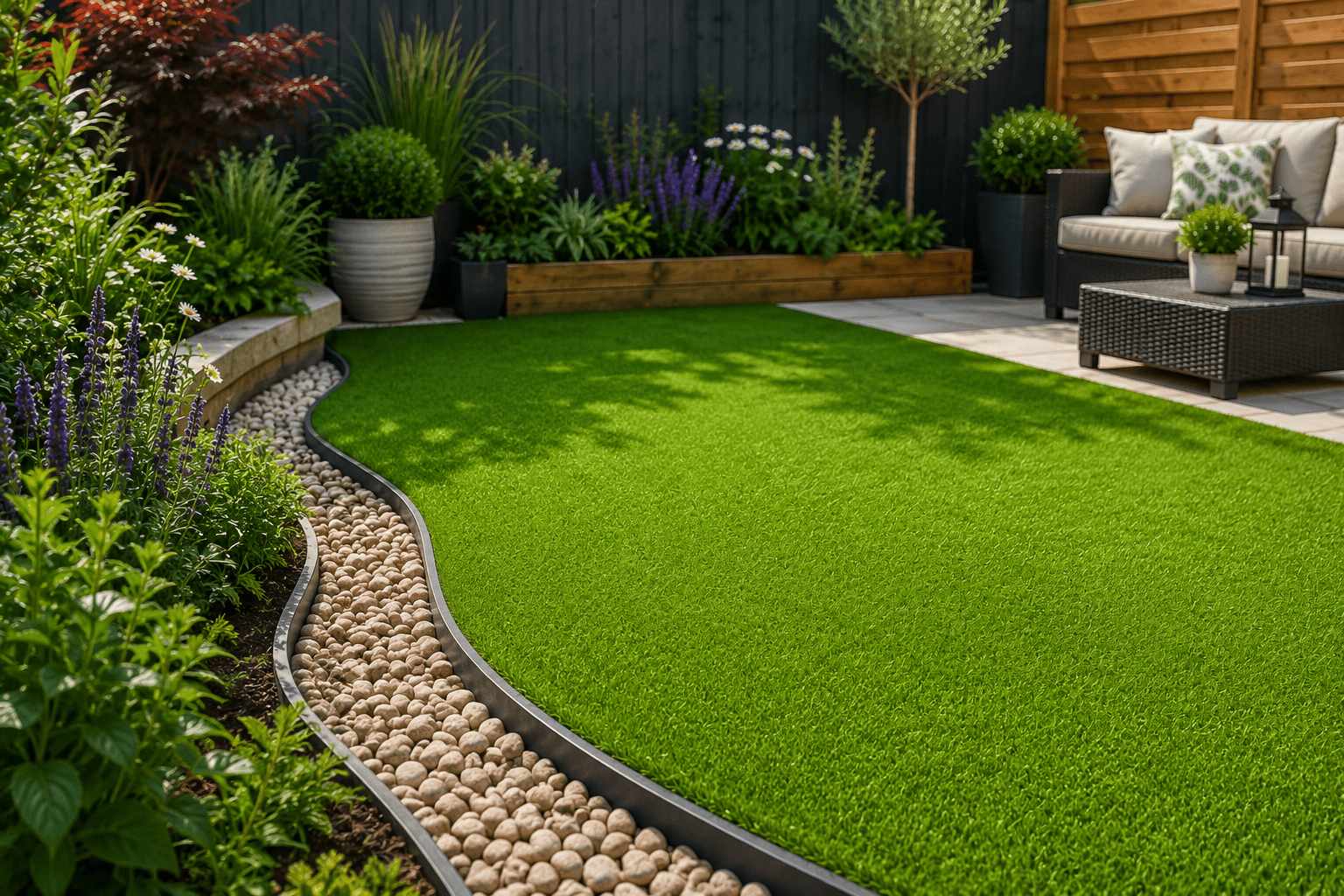Artificial Grass Edging Ideas For A Neater Garden Finish