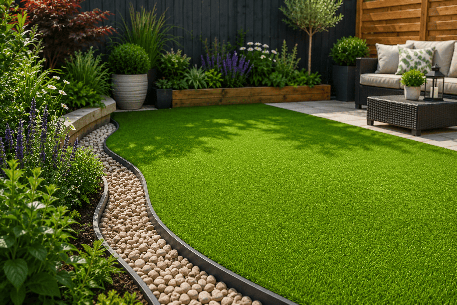 Artificial Grass Edging Ideas For A Neater Garden Finish