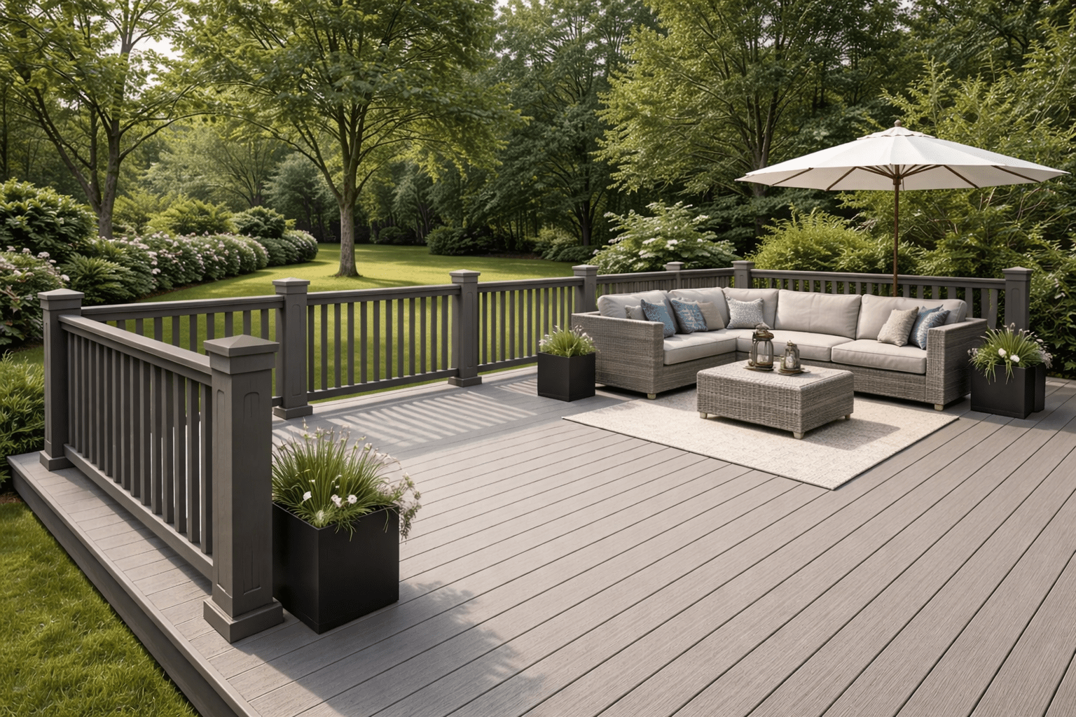 Composite Decking Samples - Artificial Grass Direct