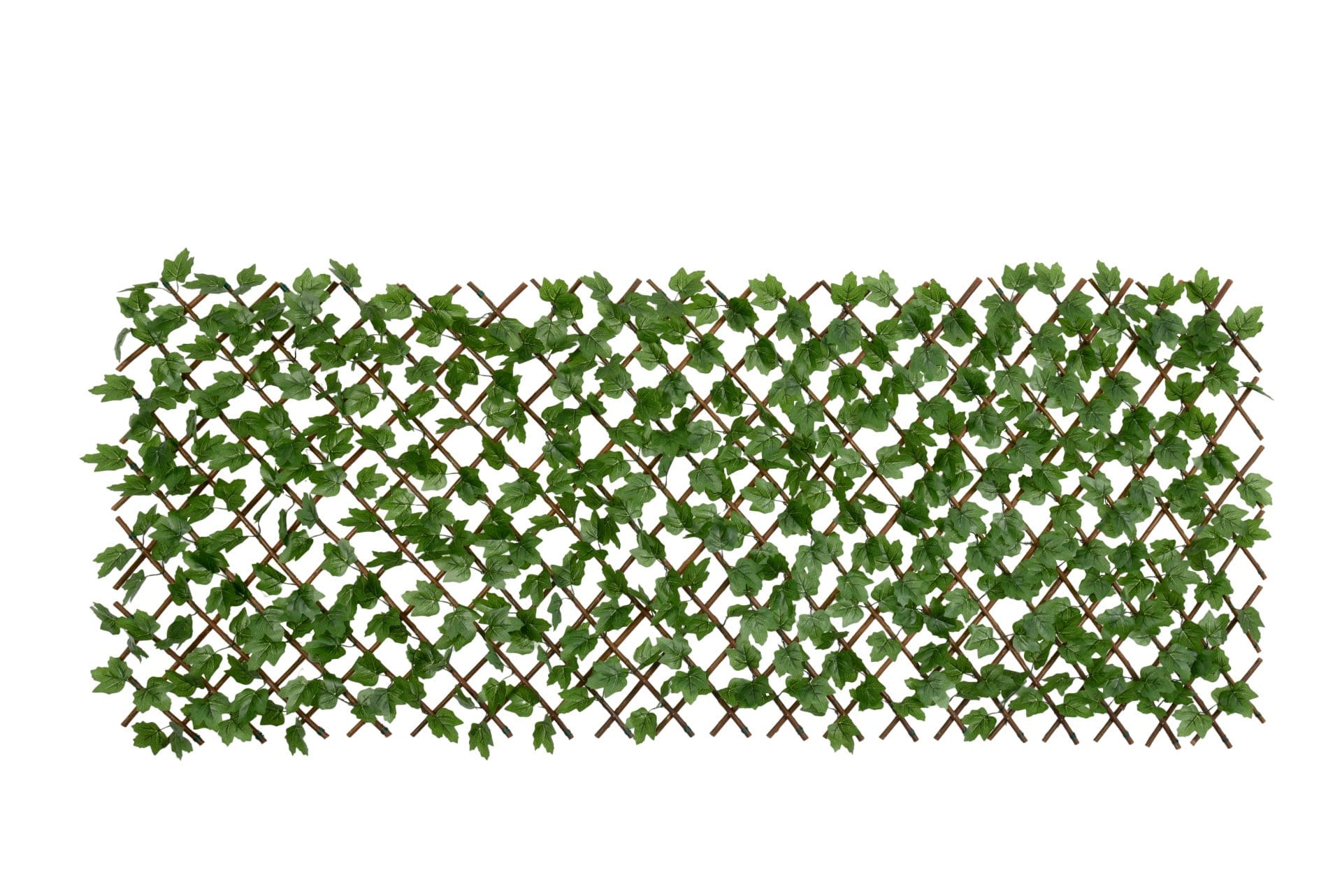 Boston Ivy Willow Expandable Trellis Fence - 90cm x 180cm - Artificial Grass Direct
