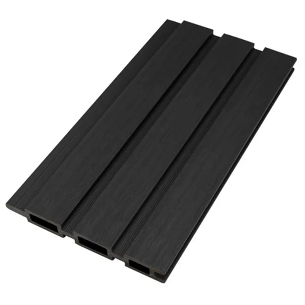 Anthracite Co - Extrusion Slatted Fencing - Artificial Grass Direct