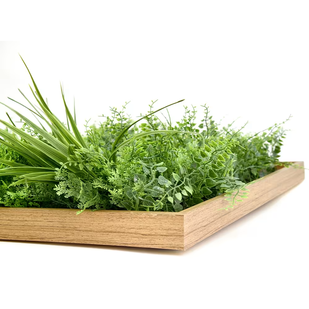 Artificial Dense Fern Wall Art - 50cm x 100cm