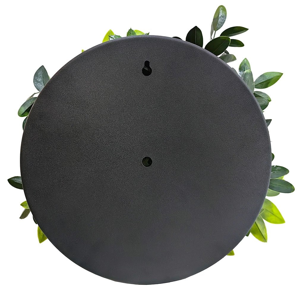 Artificial "Daffodil Smile" Wall Art - 25cm Circular Frame - Artificial Grass Direct