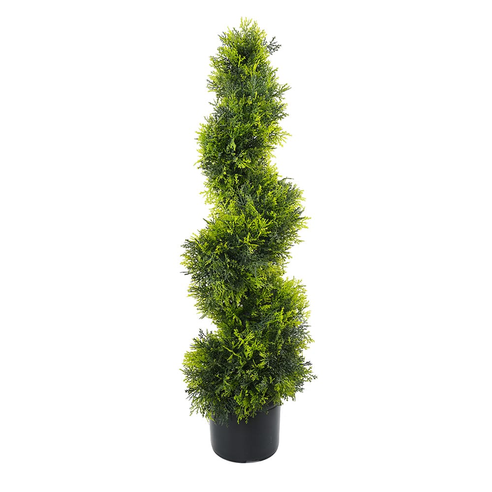 Cypress Spiral Tree 90cm - Artificial Grass Direct