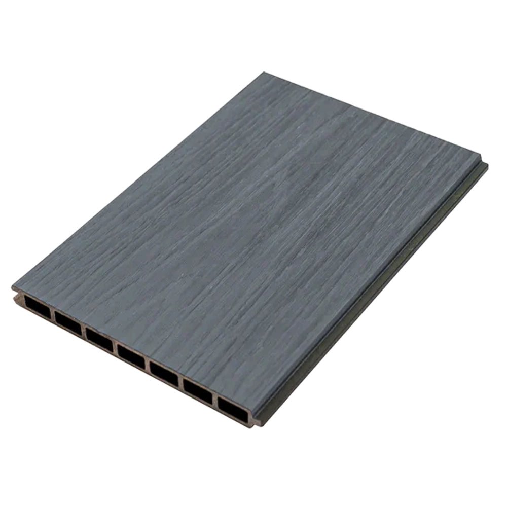 Grey Co - Extrusion 207mm Flat Fencing - Artificial Grass Direct