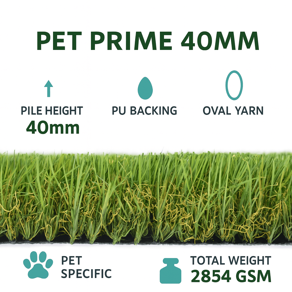 Pet Prime 40mm - Artificial Grass Direct