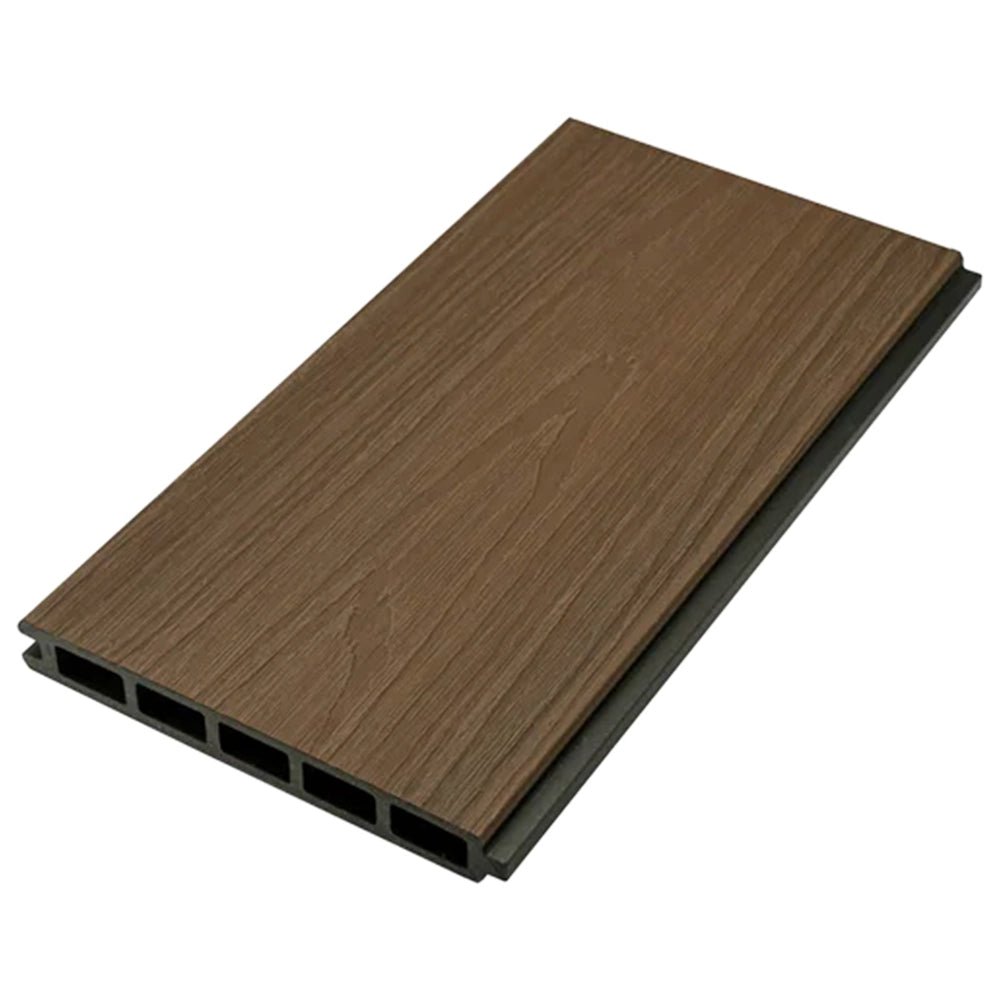 Teak Co - Extrusion 157mm Flat Fencing - Artificial Grass Direct
