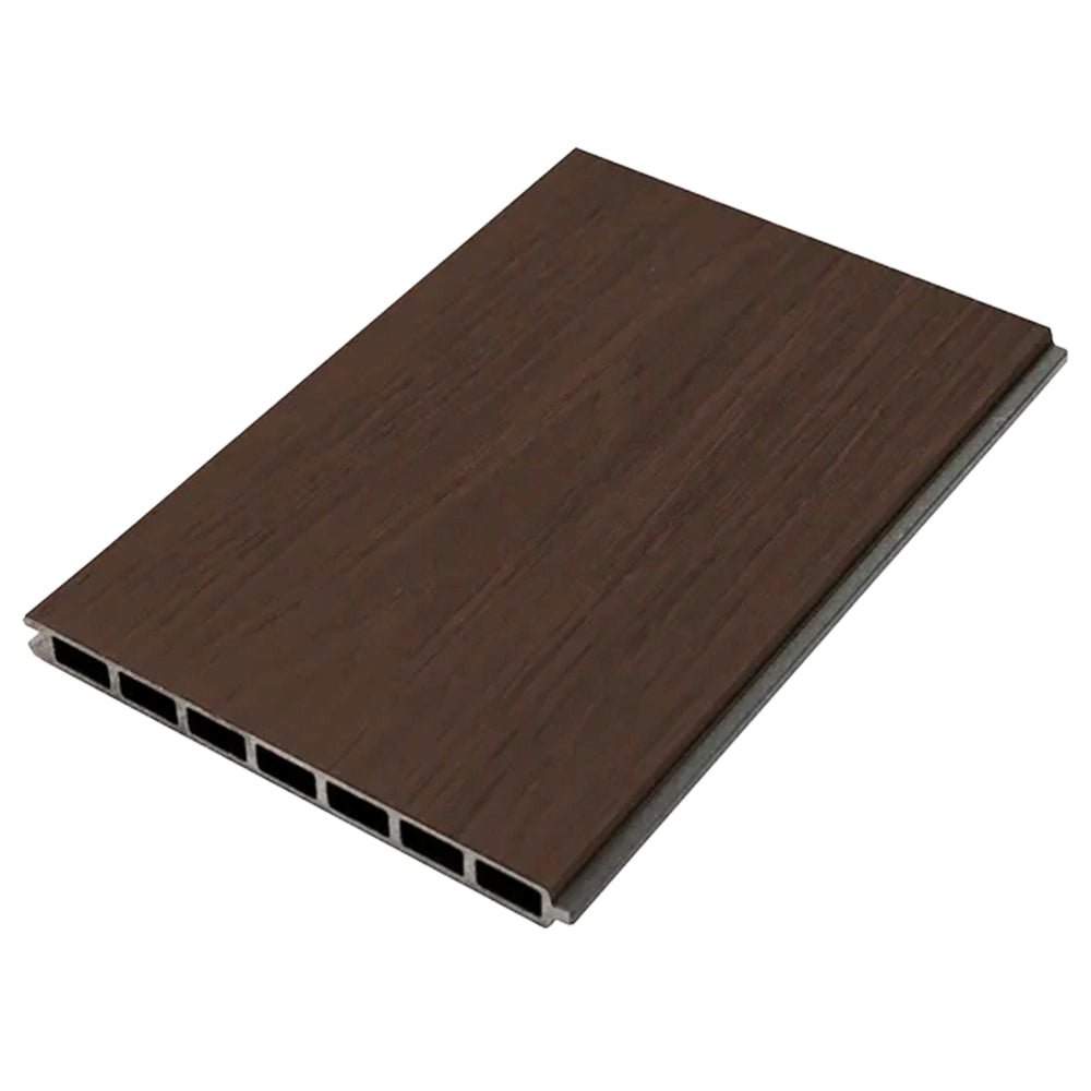 Walnut Co - Extrusion 207mm Flat Fencing - Artificial Grass Direct