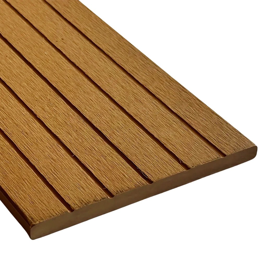 Elegance Teak Fascia Boards - Artificial Grass Direct