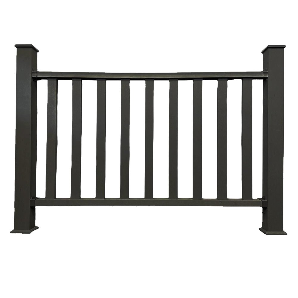 Black Balustrade - Artificial Grass Direct