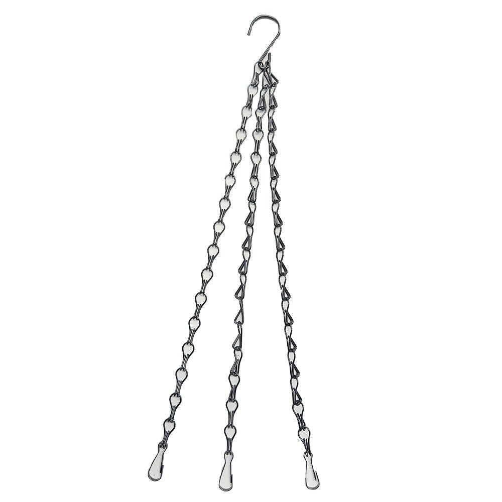 Black Topiary Ball Chain - Artificial Grass Direct