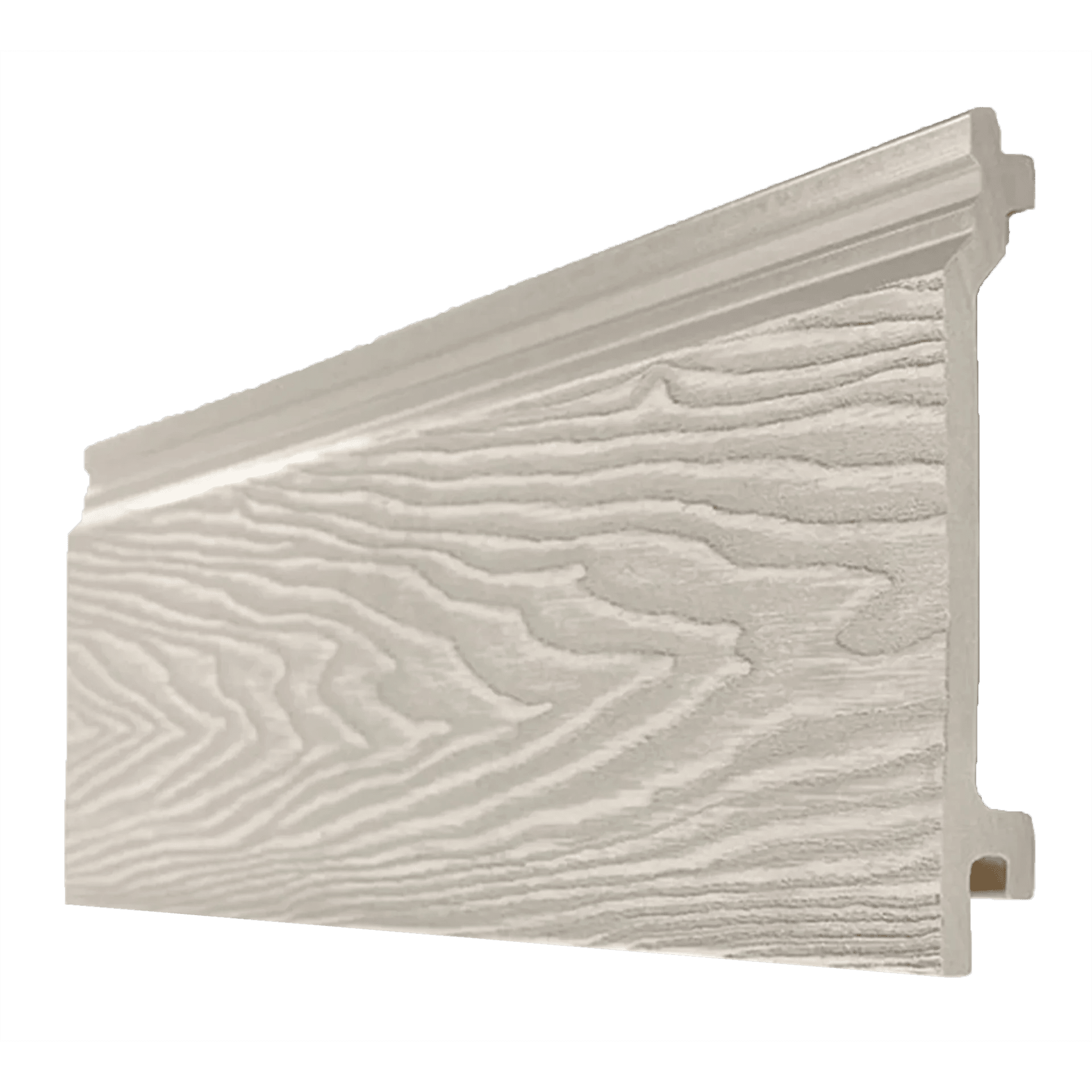 Ash White Woodgrain Cladding 3.6m Sample - Artificial Grass Direct