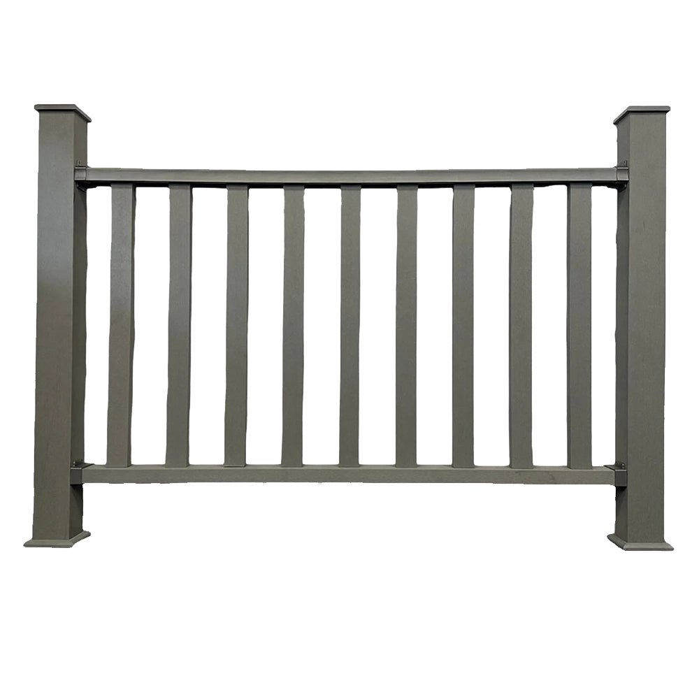 Grey Balustrade - Artificial Grass Direct