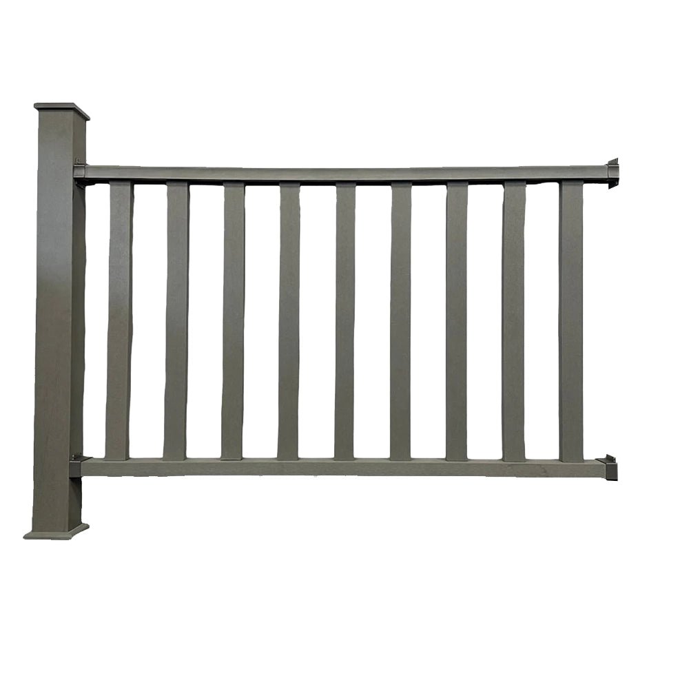 Grey Balustrade - Artificial Grass Direct