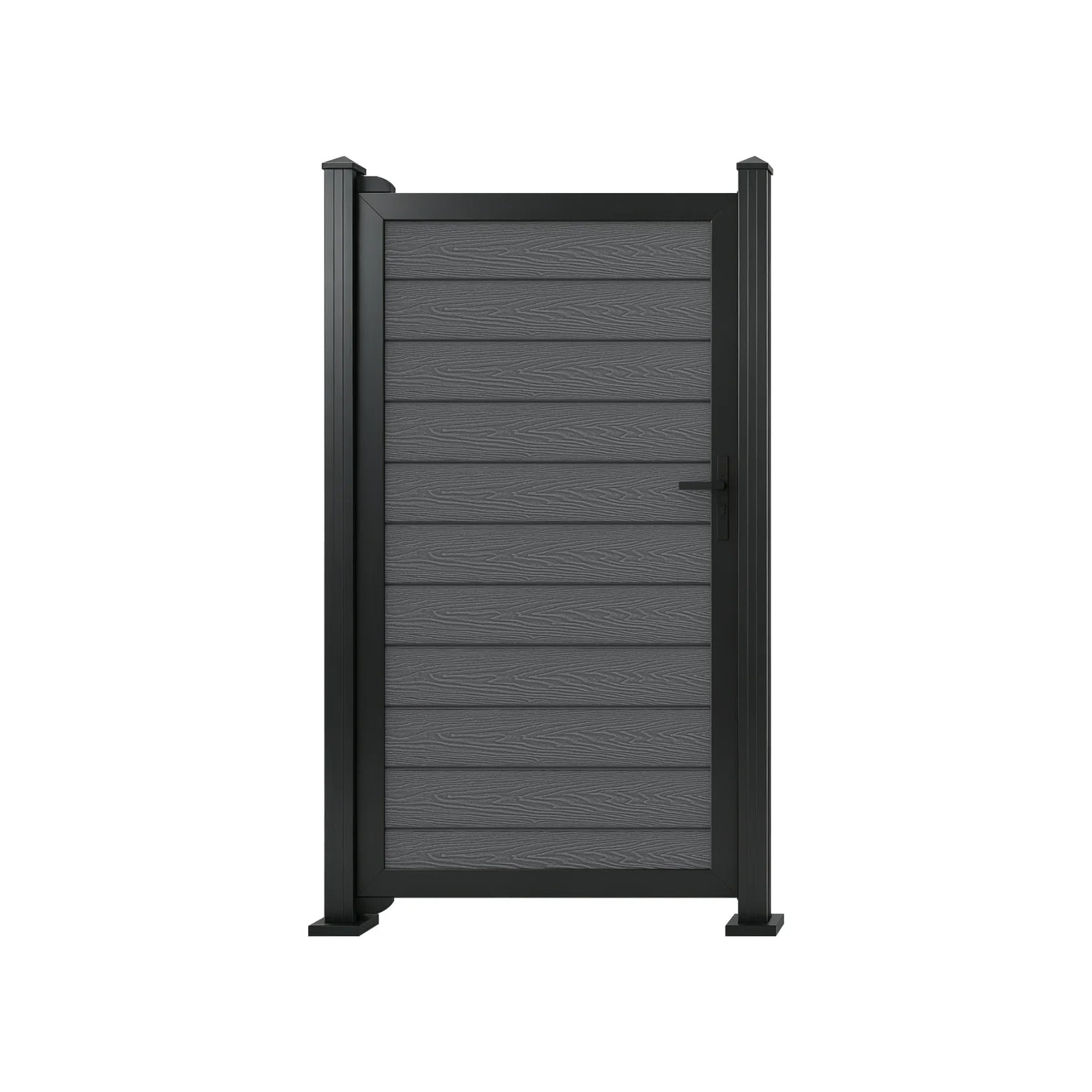 Grey Woodgrain Composite Gate