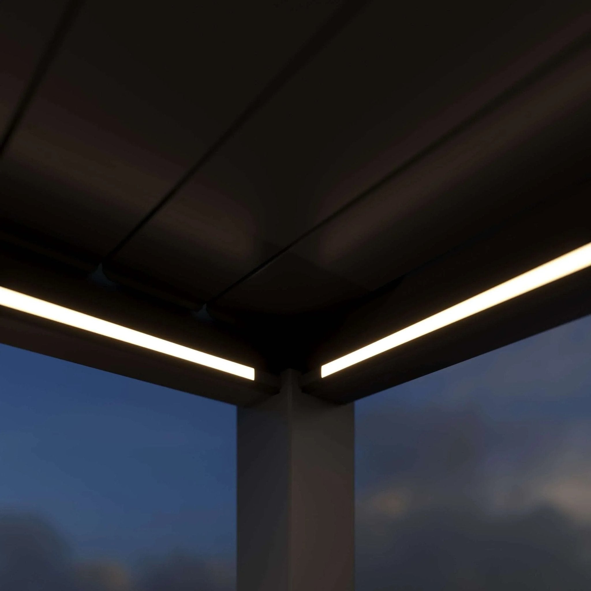 LED Lighting 4m x 2 Lengths - Pergola2Go