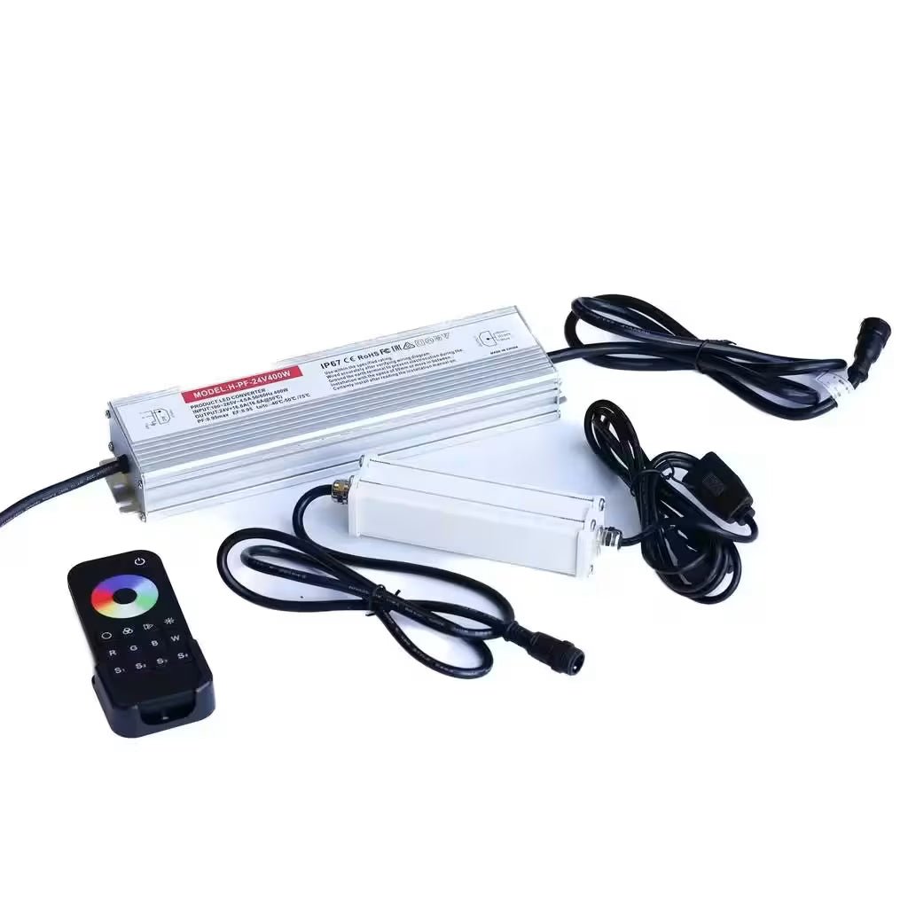 Modena Aluminium Pergola 3m x 3m Free Standing with LED Package