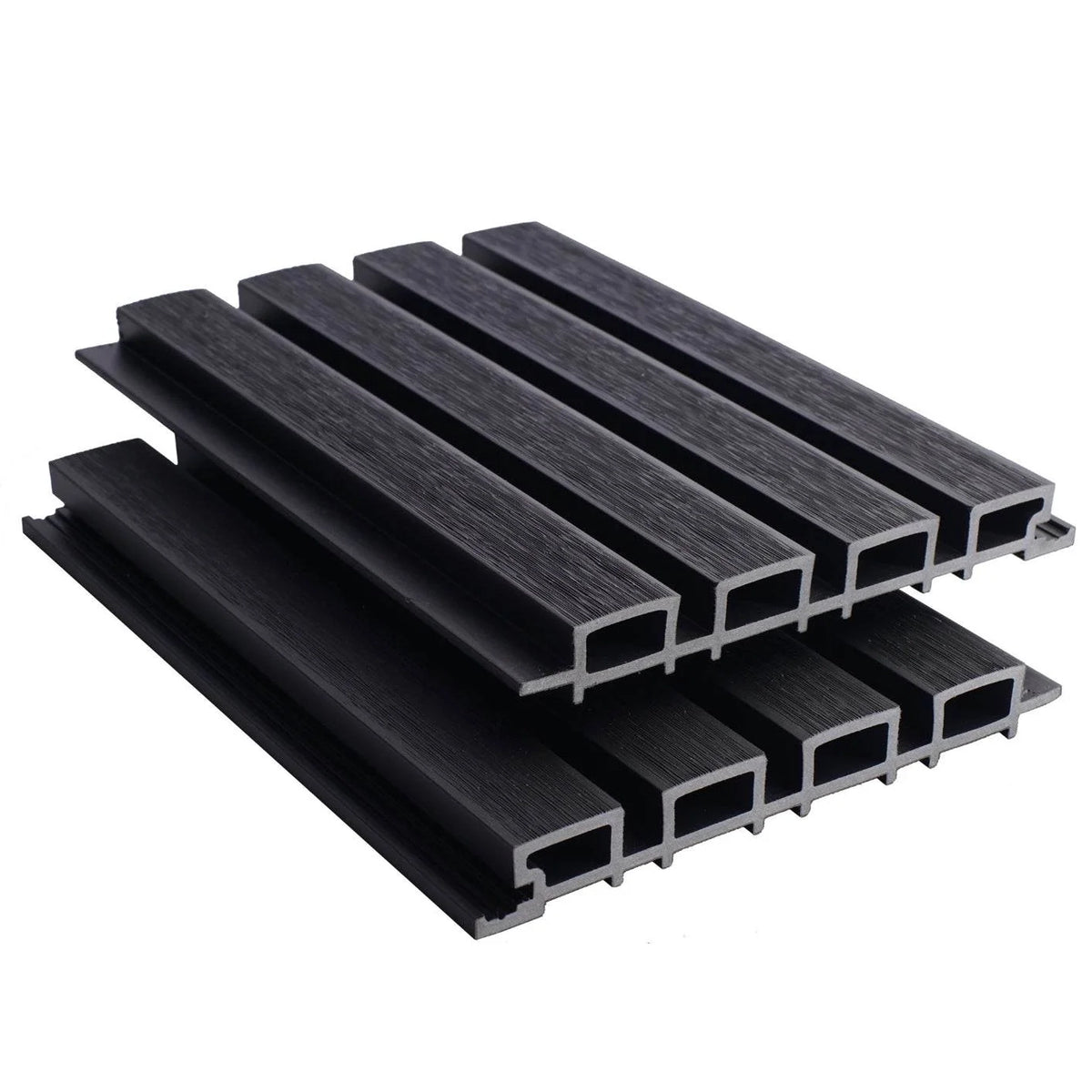 Black Slatted Cladding Series 1