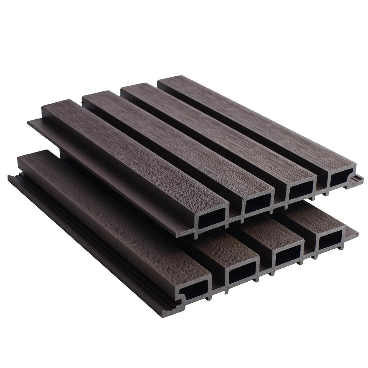 Walnut Slatted Cladding Series 1