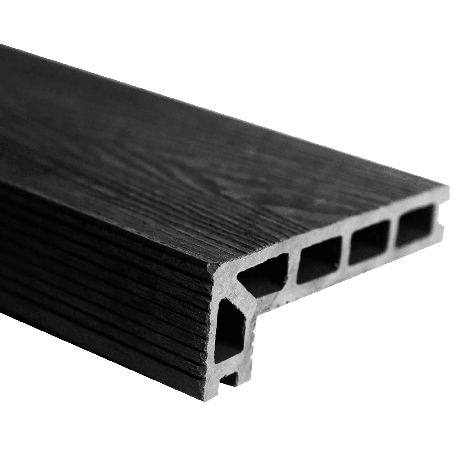 Elegance Black Step Edge 4.8m - Artificial Grass Direct