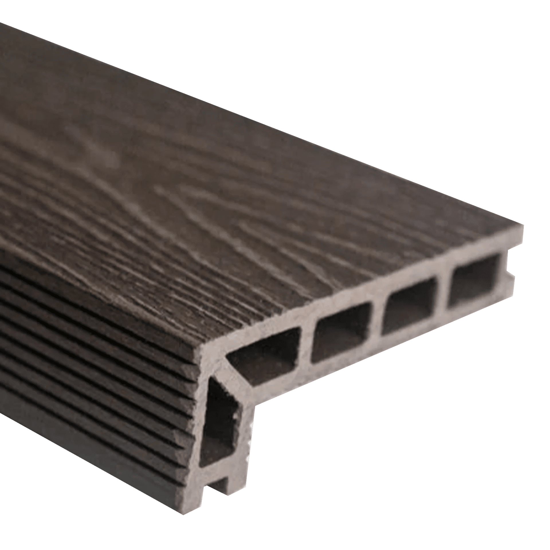Elegance Chocolate Step Edge 3.6m - Artificial Grass Direct