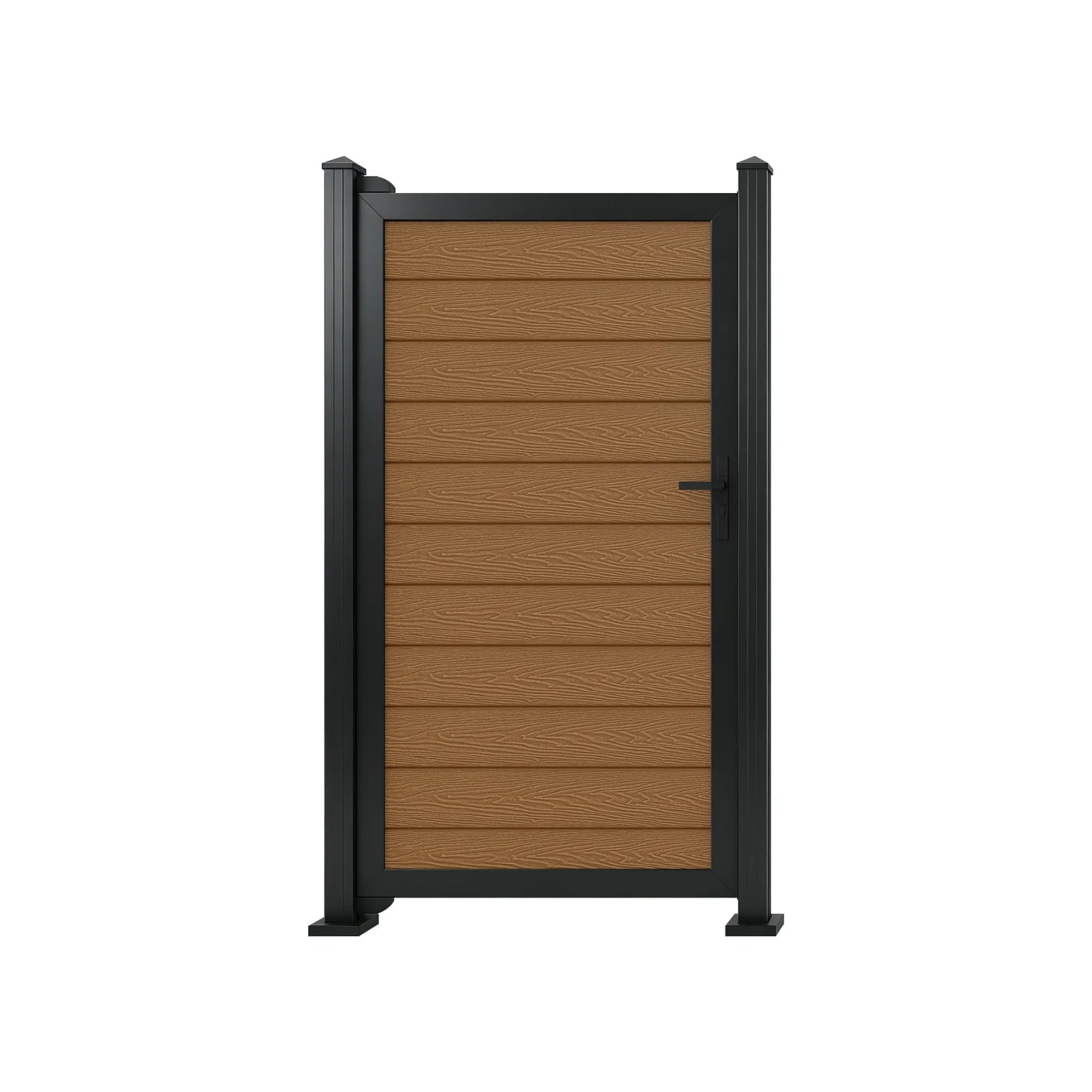 Teak Woodgrain Composite Gate