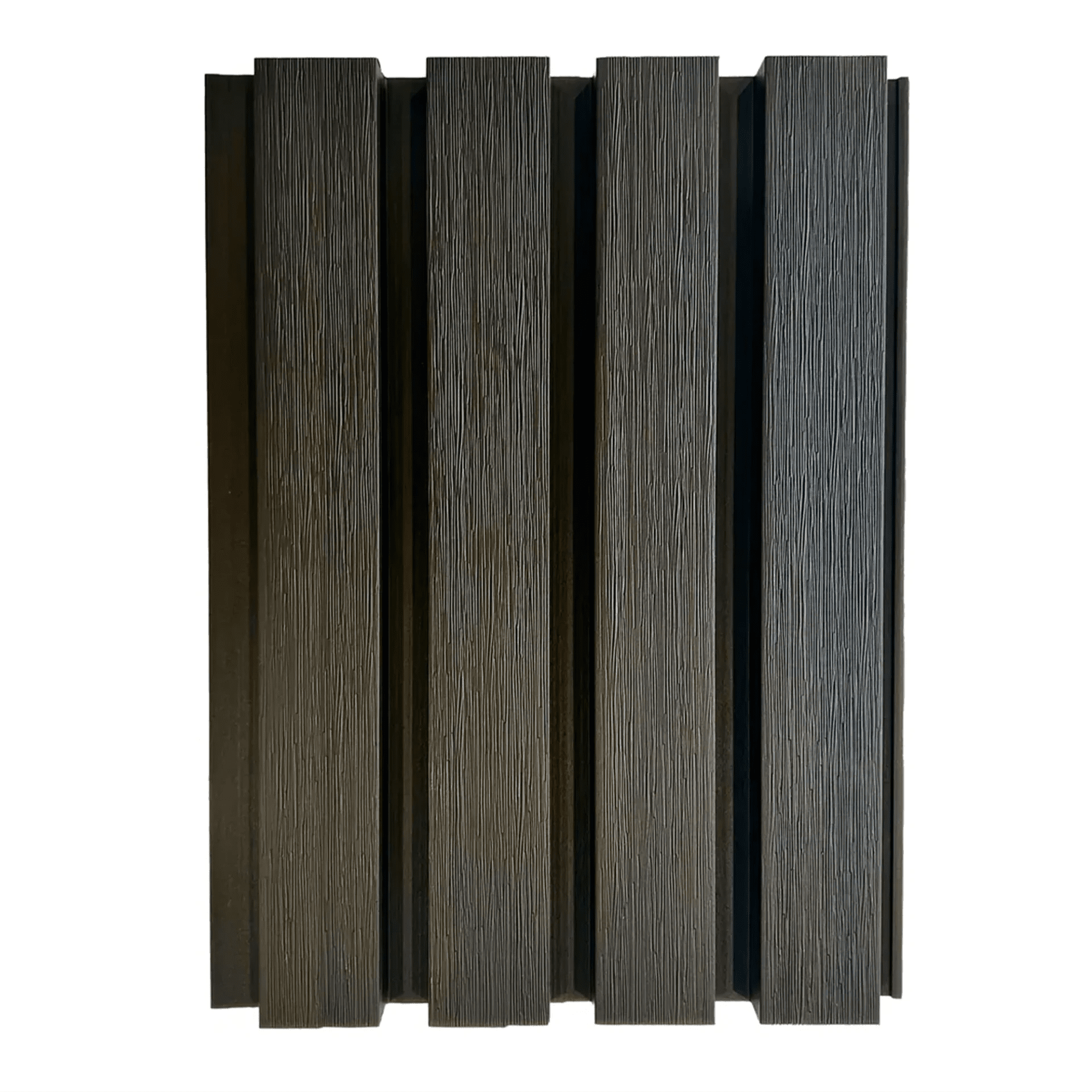 Walnut Slatted Cladding Series 1 - Artificial Grass Direct