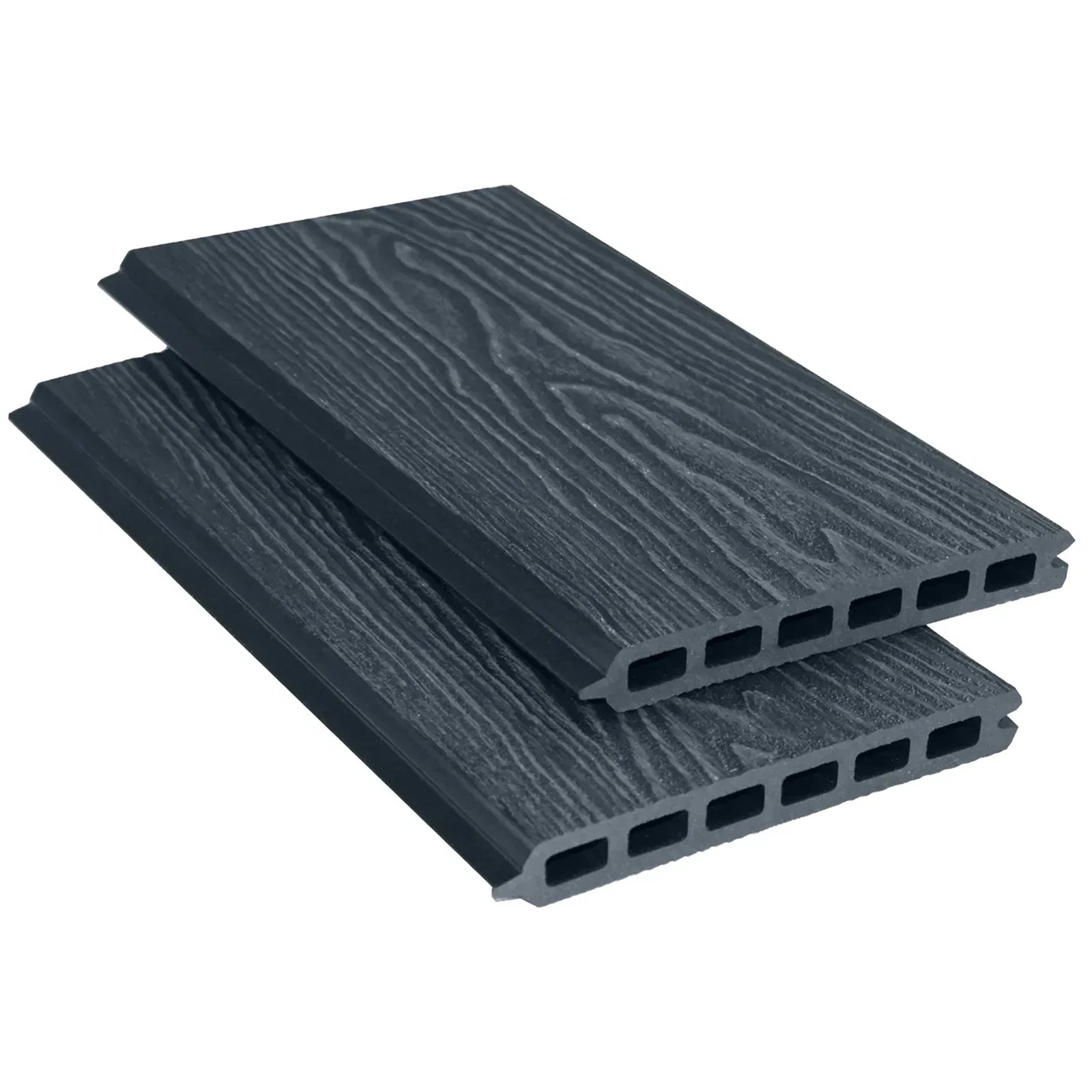 Grey Woodgrain Fence Slat
