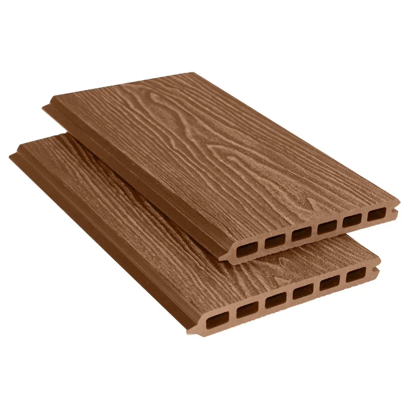 Teak Woodgrain Fence Slat