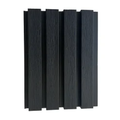 Black Slatted Cladding Series 1