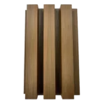 Golden Oak Slatted Cladding Series 2 Sample