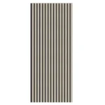 White Acoustic Wood Wall Panel