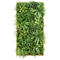 Artificial Dense Fern Wall Art – 50cm x 100cm