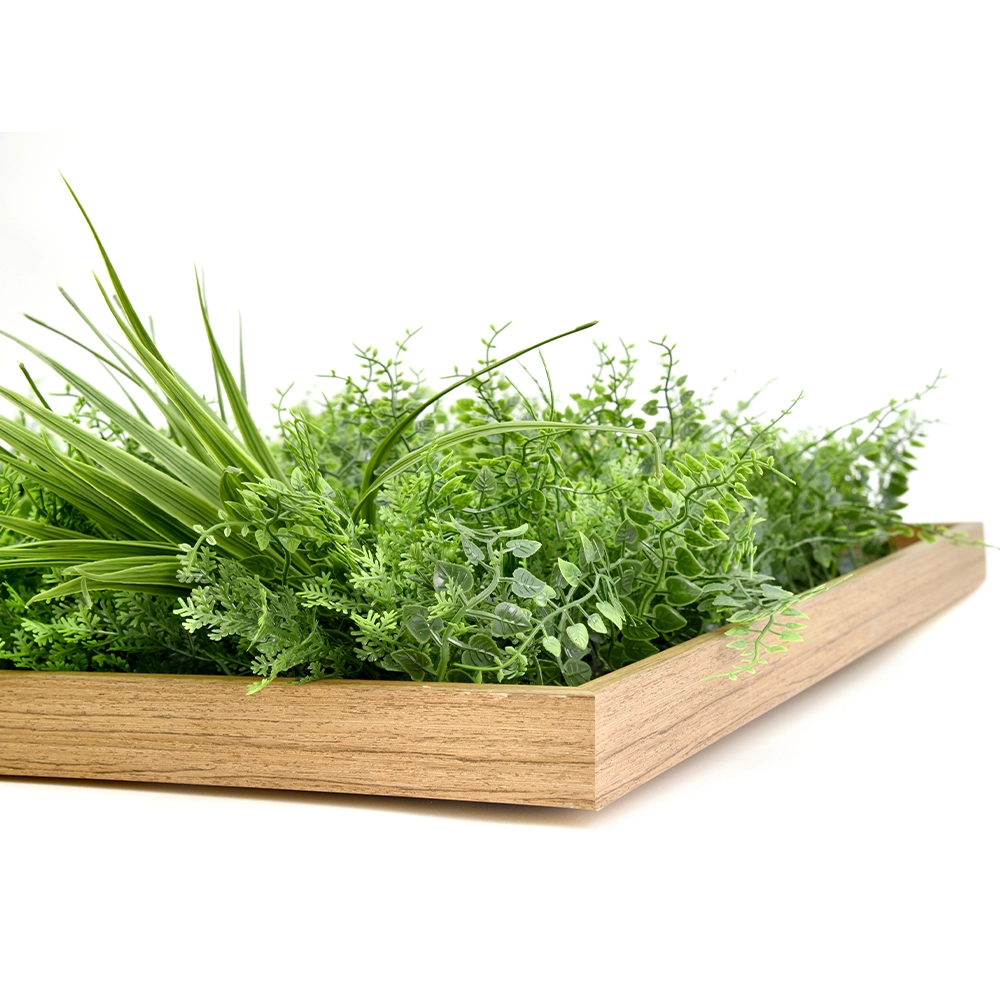 Artificial Dense Fern Wall Art – 50cm x 50cm