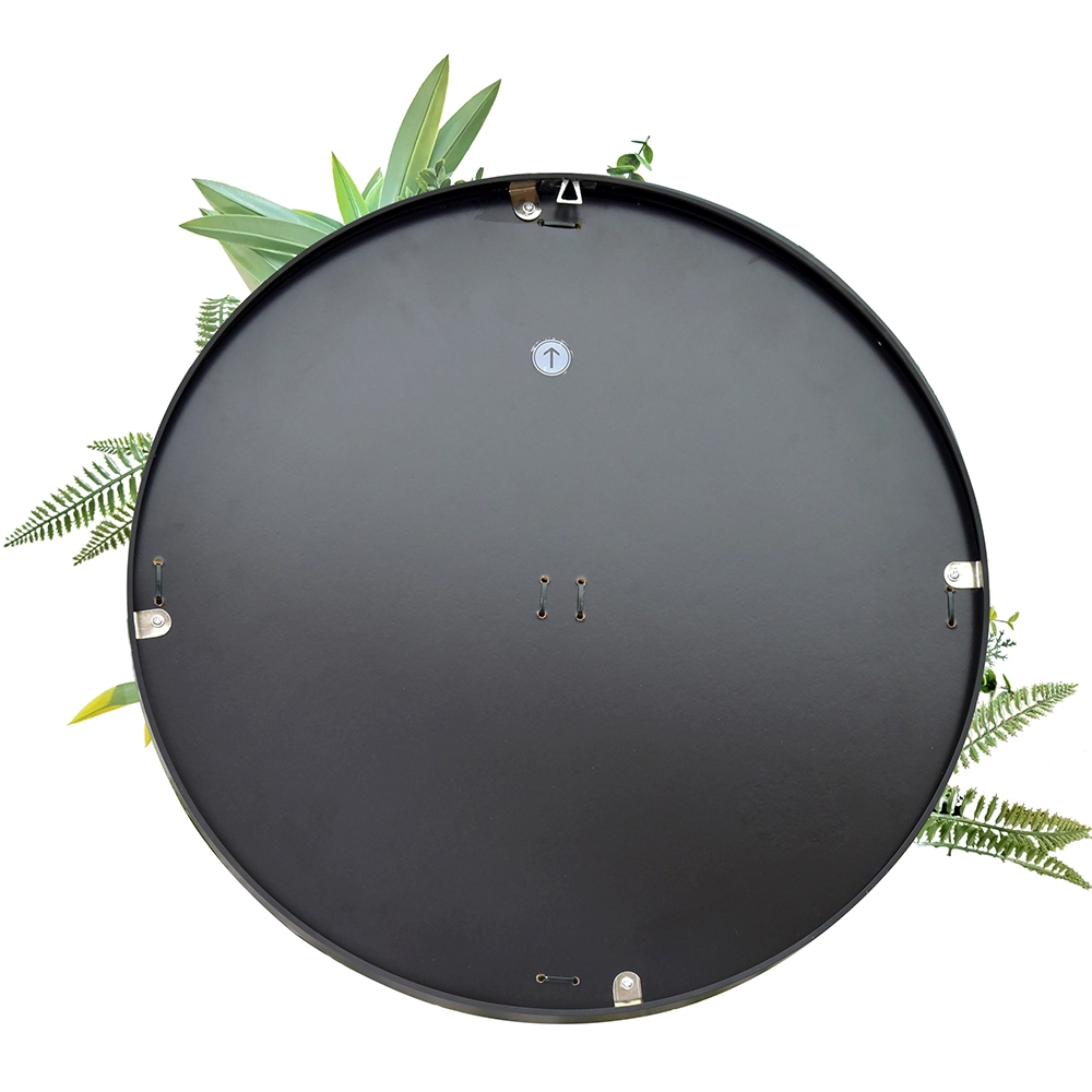 Artificial "Daffodil Smile" Wall Art – 50cm Circular Frame