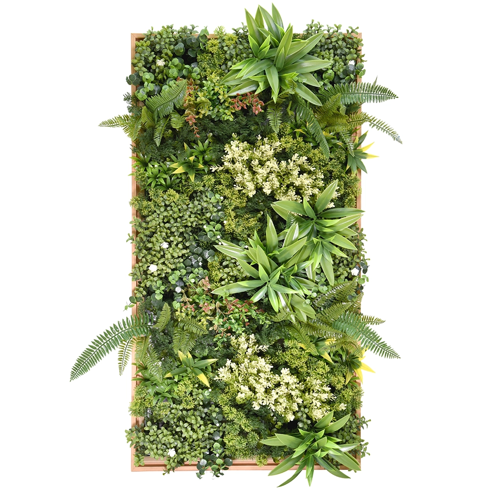 Artificial Dense Rhea B Wall Art – 50cm x 100cm