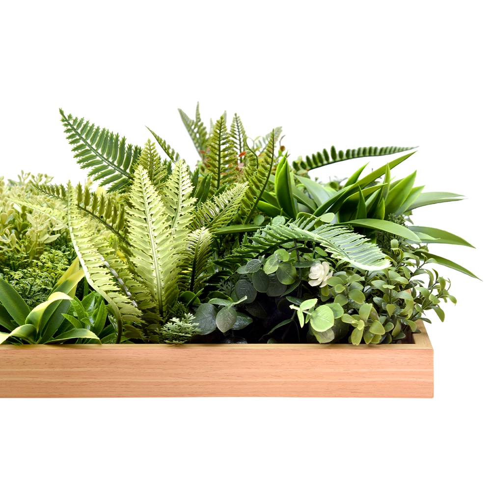 Artificial Dense Rhea B Wall Art – 50cm x 100cm